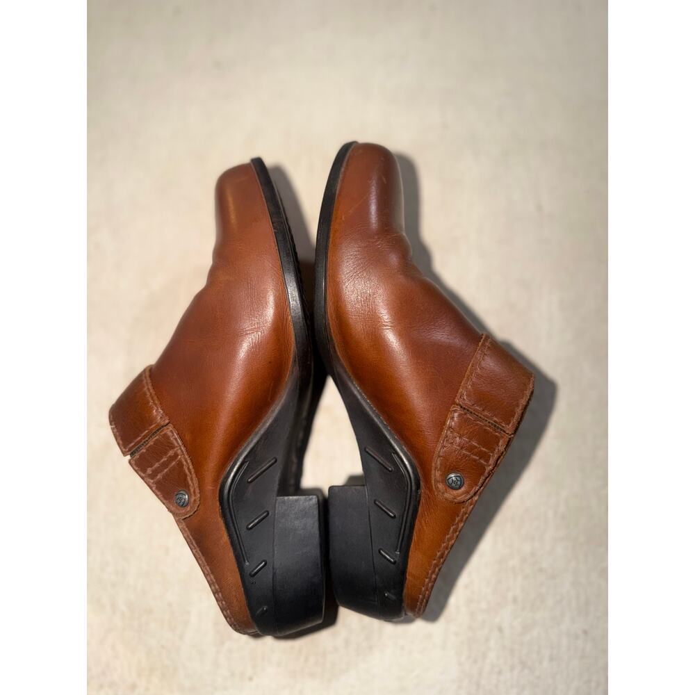 Ariat women’s brown leather mules shoes - Picture 14 of 16